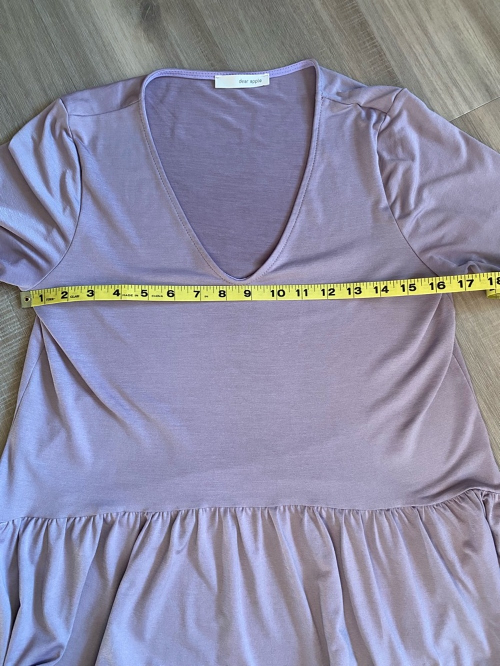 Dear Apple Women’s Short Sleeve Top - Size S - Picture 5 of 5